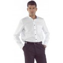 Camisa Mao Contraste 65% Pol - 35% Alg