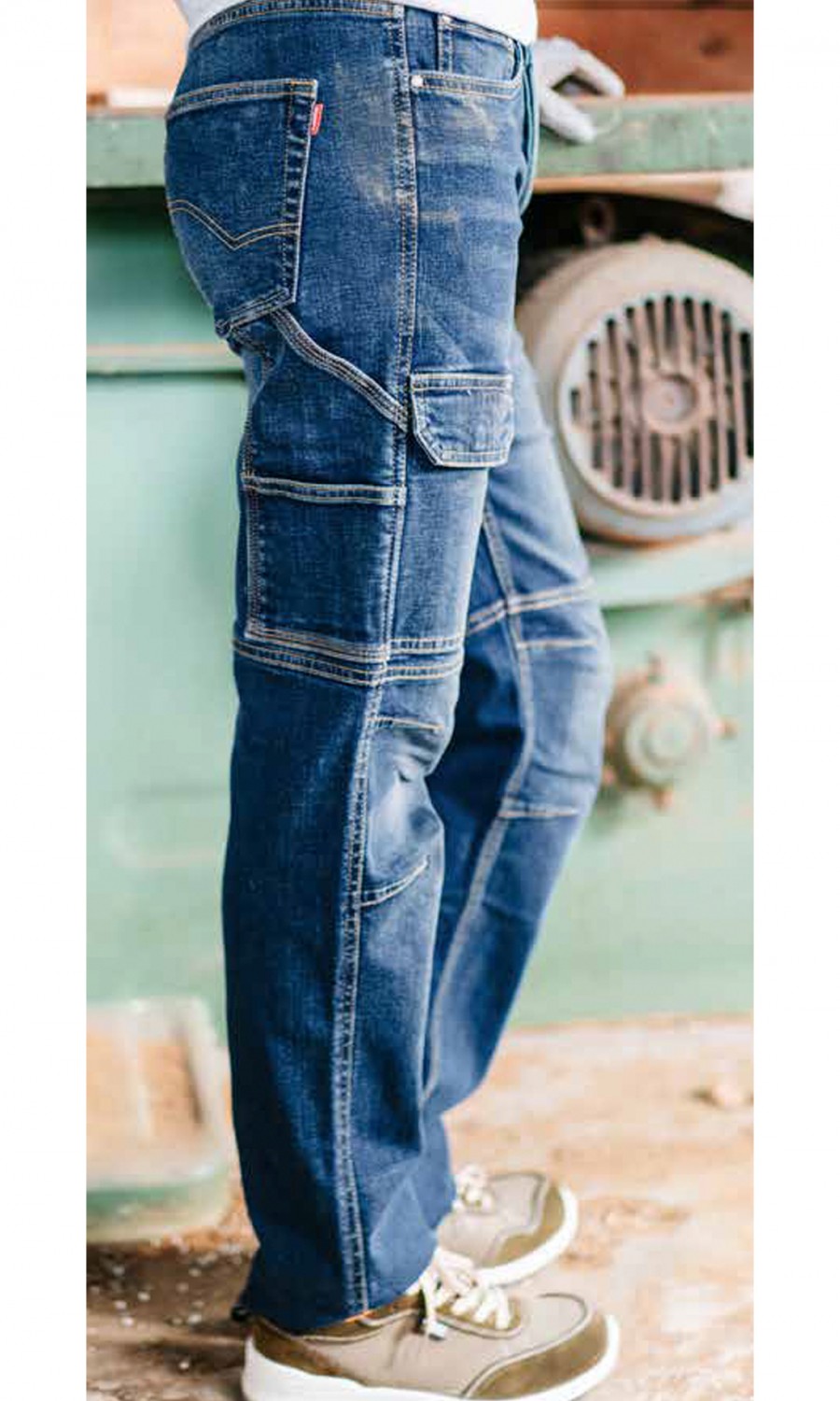 Pantalon Jeans Strech Extreme 98% algodon 2% spandex T/XL