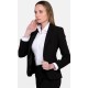 Blazer de Mujer Cuello Solapa Negro