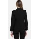 Blazer de Mujer Cuello Solapa Negro