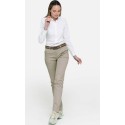 Pantalón de Mujer estilo Chino 62% Algodón - 35% Poliéster - 3% Elastano