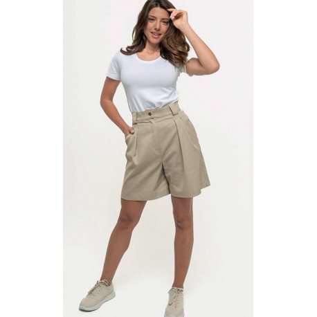 Bermudas Mujer Línea Casual. 62% Algodón - 35% Poliéster - 3% Elastano