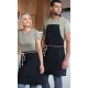 Delantal Bib Apron New-Nature, Negro