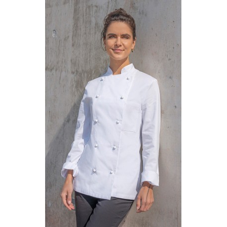 Chaqueta de Chef para Mujer. 100% Algodón