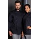 Chaqueta Chef 65% Pol-35% Alg. 215g/m2 Negro