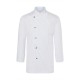 Chaqueta Chef 65% Pol-35% Alg. 215g/m2 Blanco