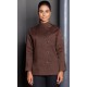 Chaqueta Chef Mujer. 65% Pol-35% Alg 215g/m2 Marrón Claro