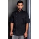 Chaqueta Chef 65% Pol-35% Alg. 215g/m2 Negro