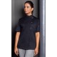 Chaqueta Chef Mujer. 65% Pol- 5% Algn. 215g/m2 Negro