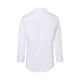 Chaqueta Chef T Moderno. 50% Pol-50% Alg..150g/m2 Blanco