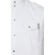 Camisa chef N. Identidad. 50% Pol-50% Alg.150g/m2 Blanco