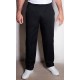 Pantalón Unisex de tiro alto cintura Elástica. Negro