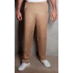 Pantalón Unisex de tiro alto cintura Elástica. Sahara