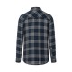 Camisa de Cuadros para hombres, tendencia urbana. 65% Pol.-35% Alg.110 g/m²