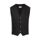 Chaleco Hombre. 65% pol-35% alg.215 g/m² Negro