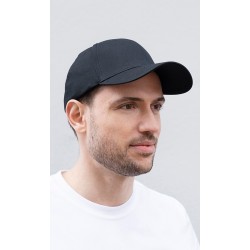 Gorra Béisbol. 100% Alg. Negro