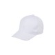 Gorra Béisbol. 100% Alg. Blanco