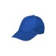 Gorra Béisbol. 100% Alg. Azul