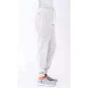 Pantalón tipo Jogger de microfibra elástica Hidroflex. 100% Poliéster. 132 gr/m2