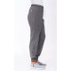 Pantalón tipo Jogger microfibra elás Hidroflex. 100% Pol. GRIS