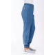 Pantalón tipo Jogger microfibra elás Hidroflex. 100% Pol. PETROLEO