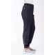 Pantalón tipo Jogger microfibra elás Hidroflex. 100% Pol. MARINO