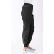 Pantalón tipo Jogger microfibra elás Hidroflex. 100% Pol. NEGRO