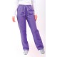 Pantalón Unisex Microfibra cint. elast. cordón MORADO