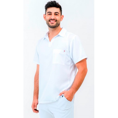 Polo Unisex Microfibra y tejido calado100% Poliéster 132gr/m2