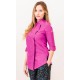 Chaqueta Cocina de Mujer. 100% Pol. FUCSIA