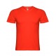 Camiseta 100% Alg. Rojo