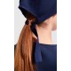 Gorro Sanitario Unisex con Cintas para Ajuste Posterior. 100% Poliéster microfibra, 150 g/m²